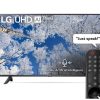 LG 50 inch Smart TV - 50UQ70006LB - UHD 4K - Active -HDR- webOS Smart ThinQ AI